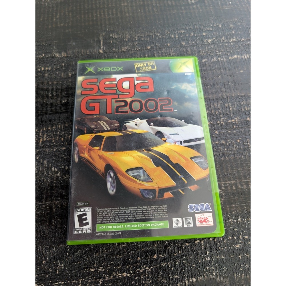 SEGA GT 2002 / JSRF: Jet Set Radio Future Microsoft Xbox New Sealed